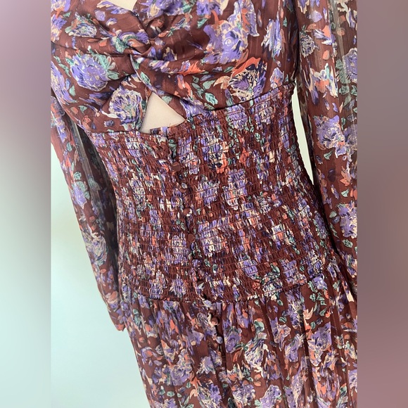 ASTR The Label Arlette Printed Maxi Dress Size M - Picture 6 of 10